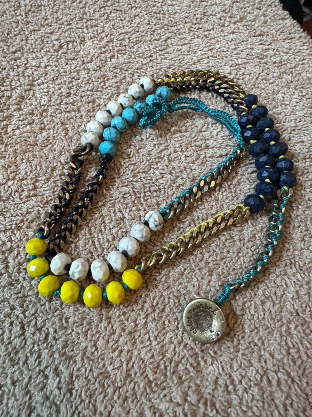 Chloe + Isabel Limoncello Wrap Bracelet
